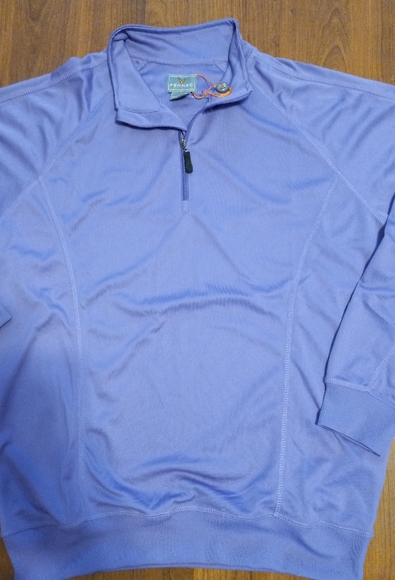 NEW PURPLE Men's Fennec Golf 1/4 Pullover - Discontinued - Picture 3 of 6
